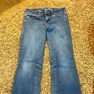 American eagle boot cut jeans size 00